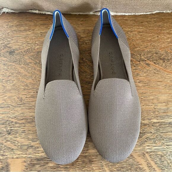 Rothy's The Loafer Women's Size 8 US Mocha Round Toe Slip On Flat Shoes. NWOT! - Picture 4 of 10